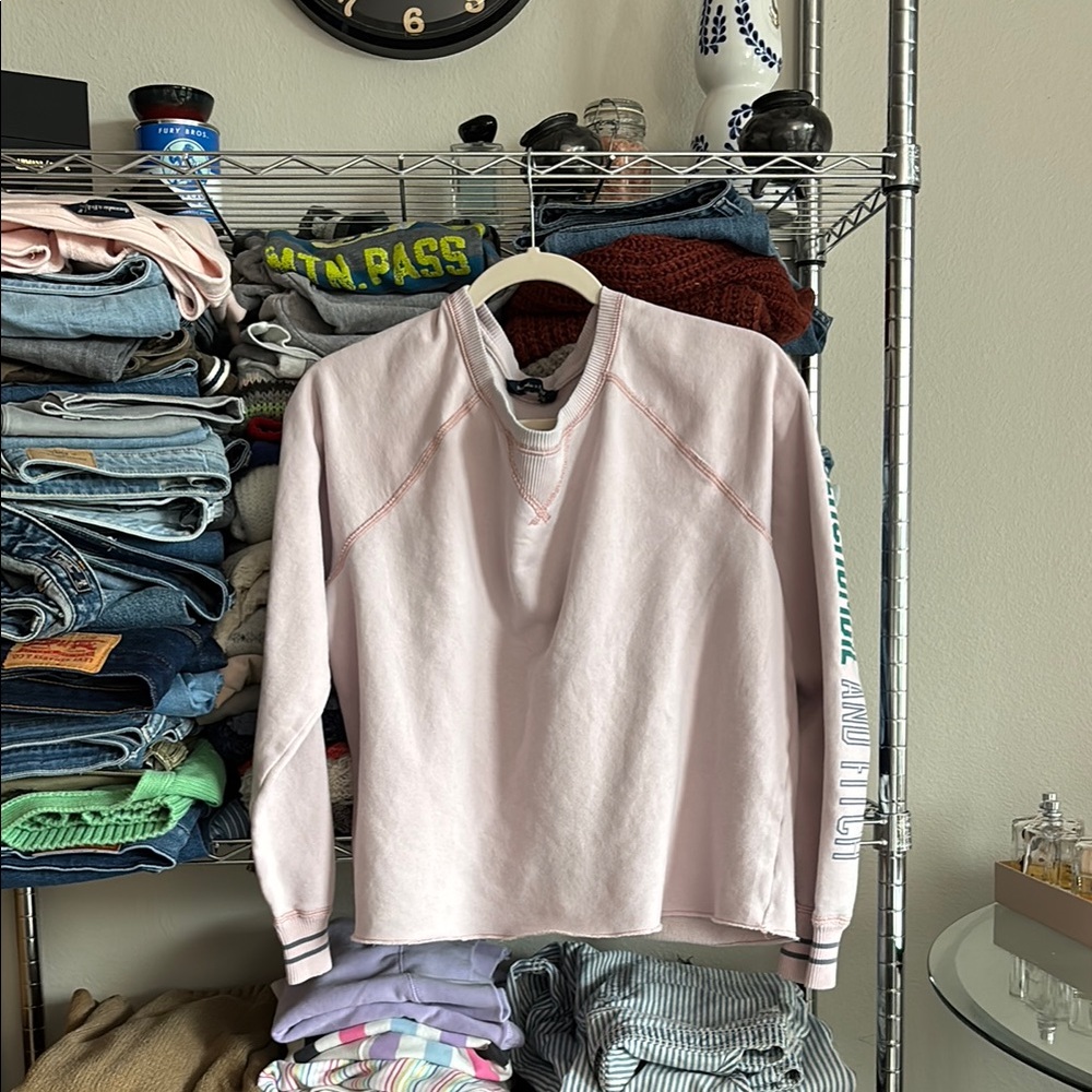 Abercrombie & Fitch Pink Sweatshirt